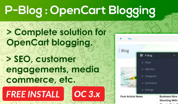 OpenCart Blog with Disquss Comment